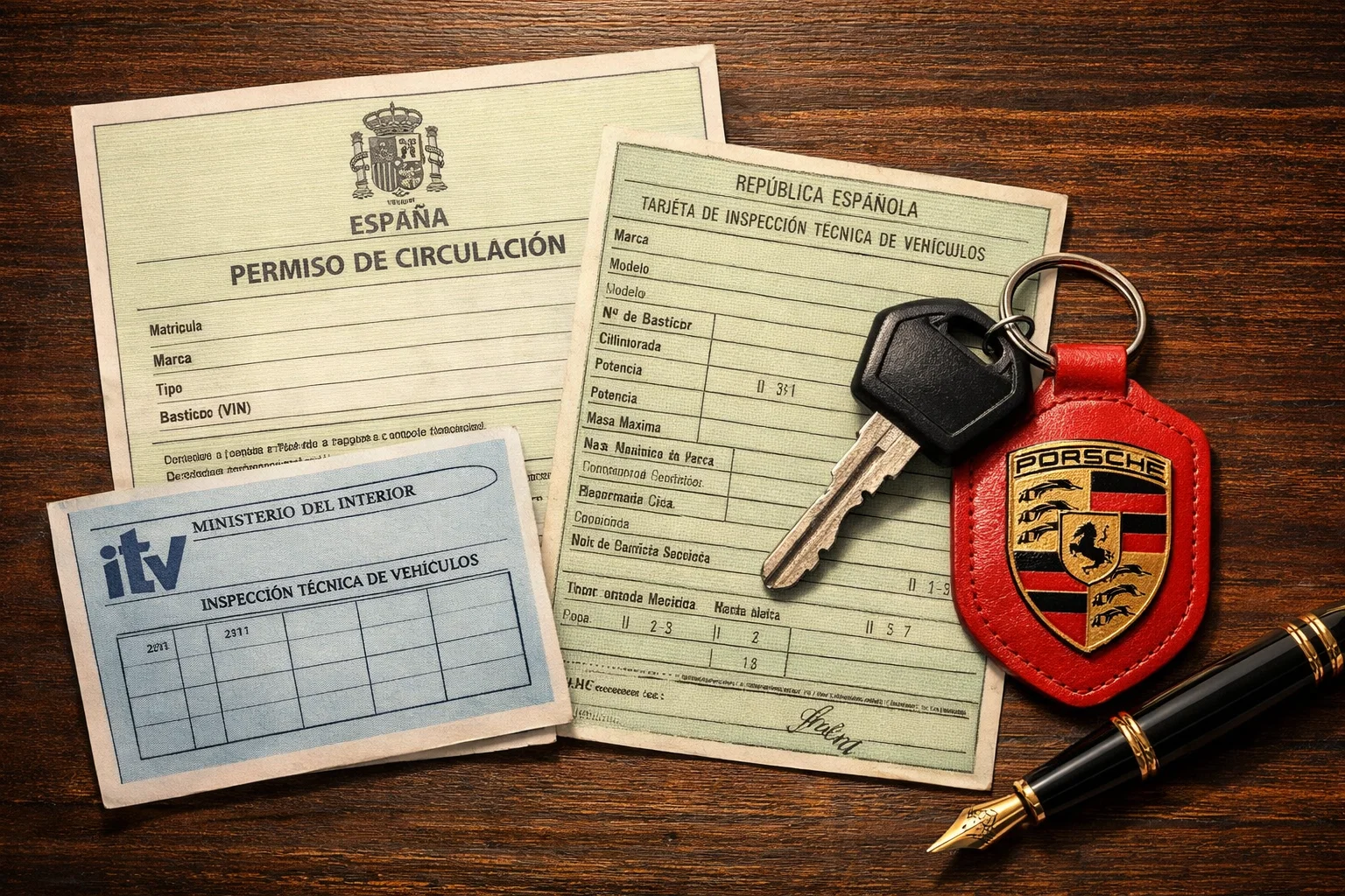 Documentación y trámites para coches clásicos en España