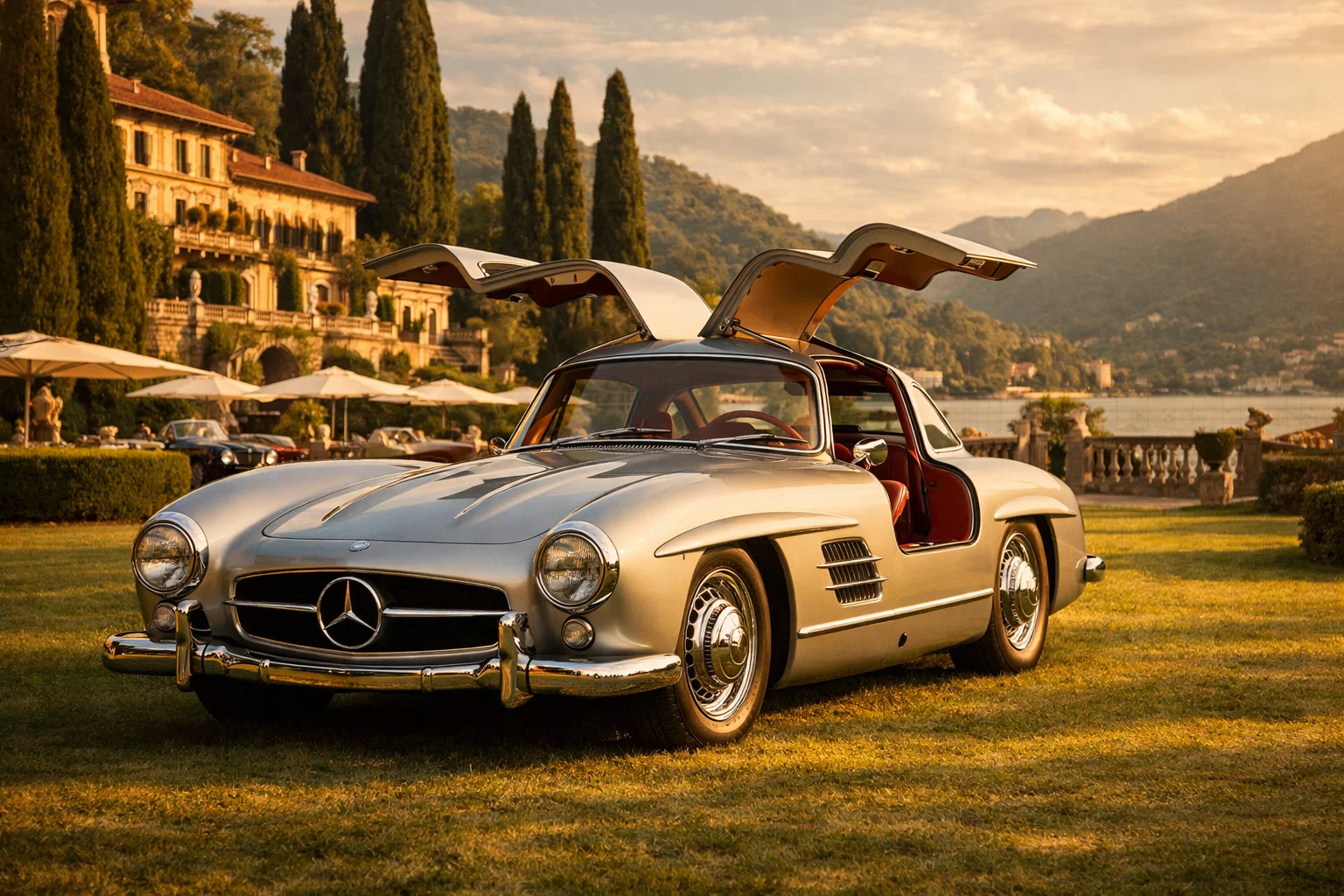Mercedes 300SL Gullwing: the icon with gullwing doors