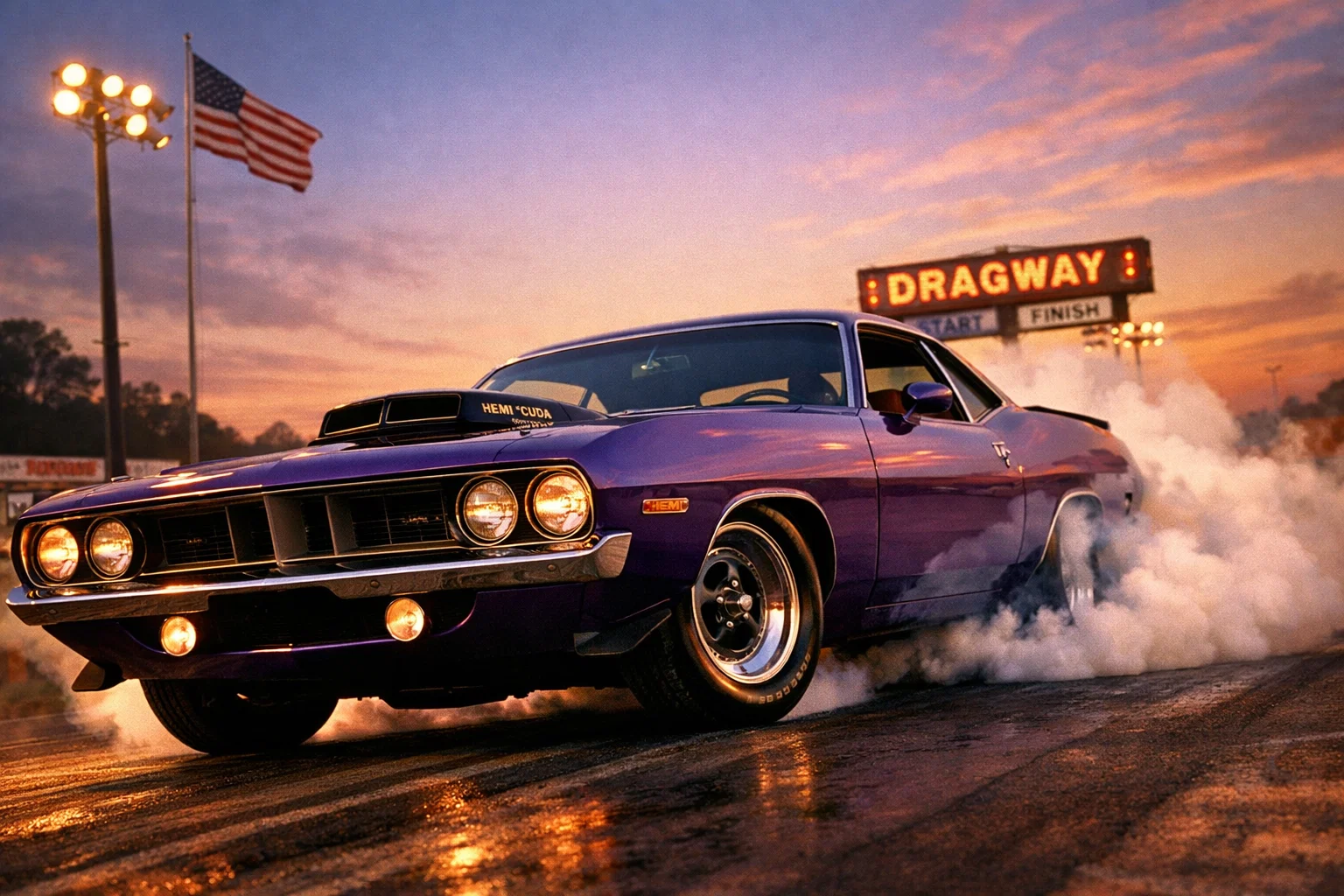 American muscle cars: history of the golden era (1964-1974)